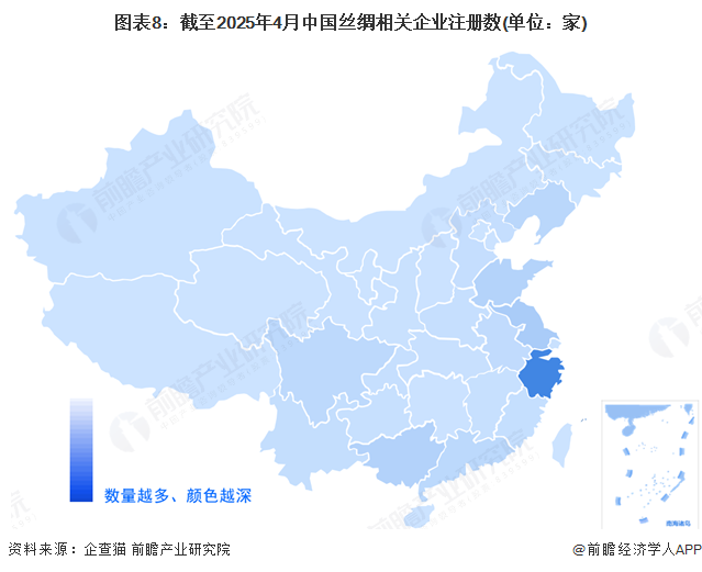 预见2025：《2025年中国丝绸行业全景图谱》（附市场现状和发展趋势等）(图8)