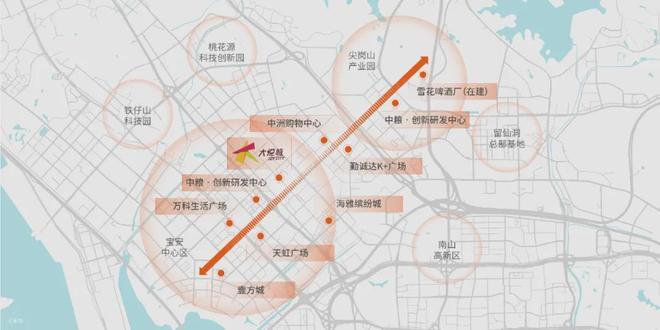 中粮大悦城・印悦公寓：宝中建面53-87㎡现房不限购(图10)